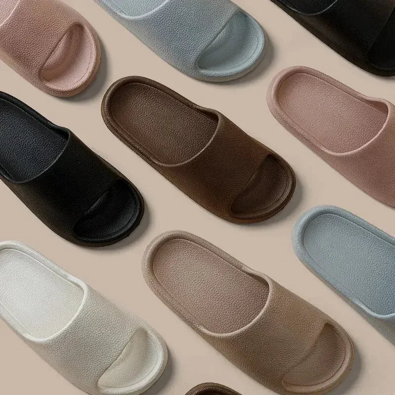 Fashion Women Slippers Summer Flat Lightweight EVA Home Bathroom Slippers Comfort Massage Couples Indoor Slides Shower Shoes - MONVRCH