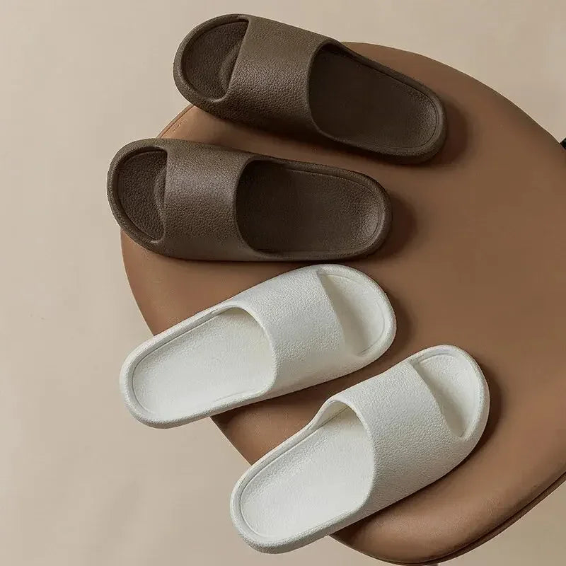 Fashion Women Slippers Summer Flat Lightweight EVA Home Bathroom Slippers Comfort Massage Couples Indoor Slides Shower Shoes - MONVRCH
