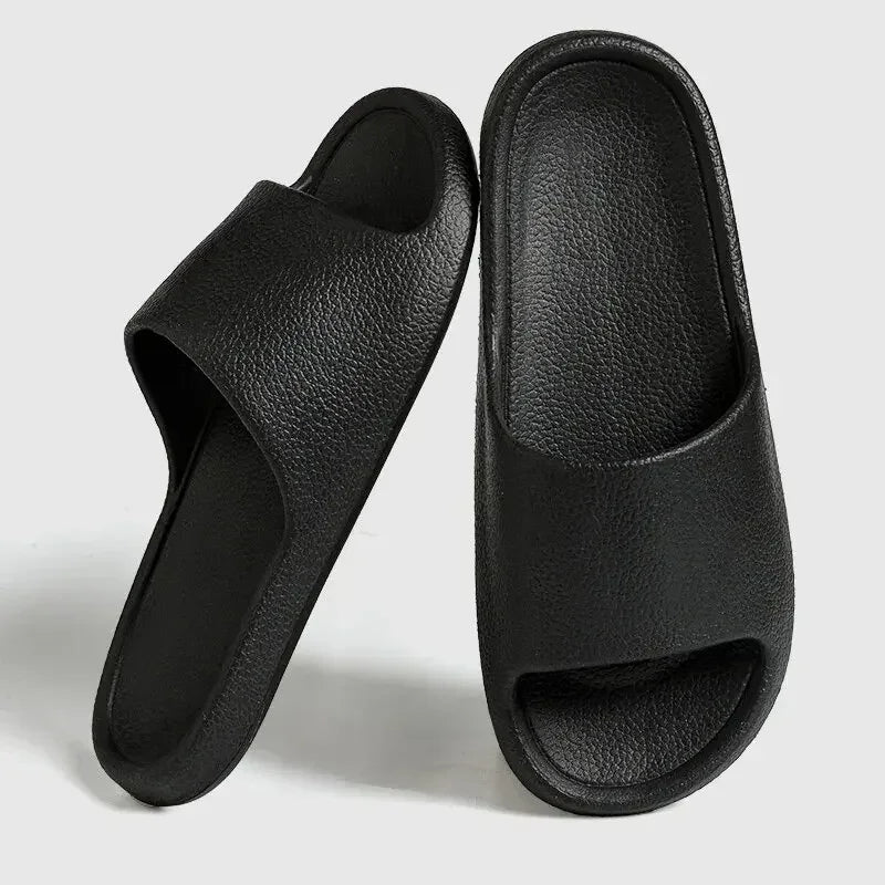 Fashion Women Slippers Summer Flat Lightweight EVA Home Bathroom Slippers Comfort Massage Couples Indoor Slides Shower Shoes - MONVRCH