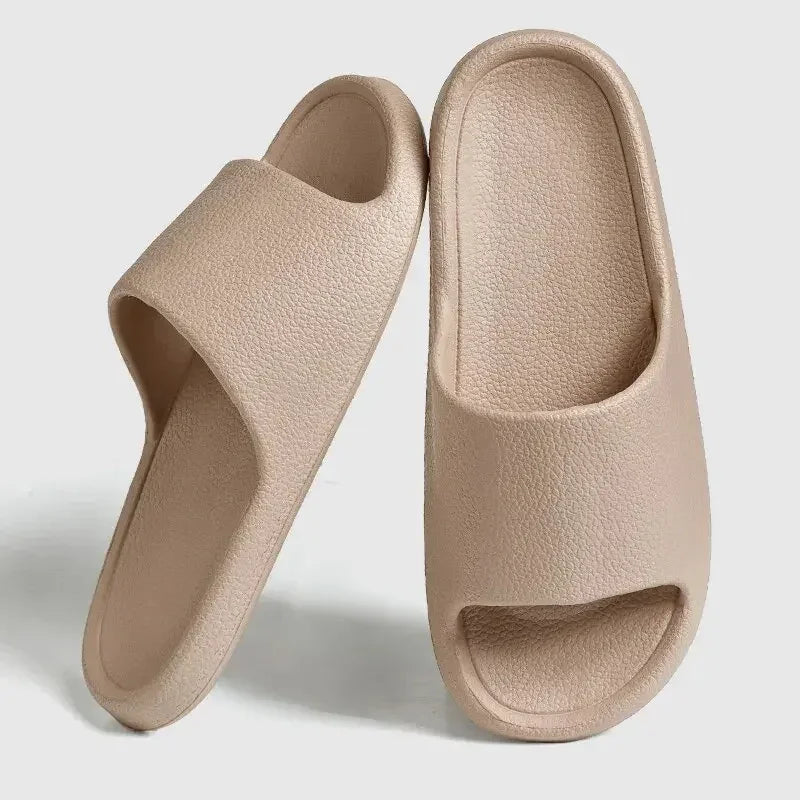 Fashion Women Slippers Summer Flat Lightweight EVA Home Bathroom Slippers Comfort Massage Couples Indoor Slides Shower Shoes - MONVRCH
